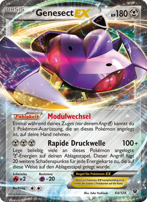 Genesect EX (Fates Collide #64/124)