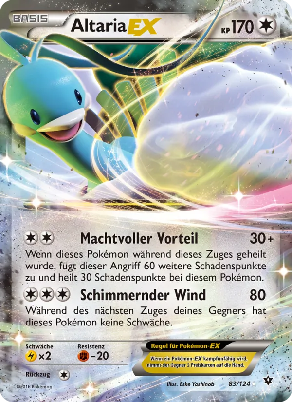 Altaria EX (Schicksalsschmiede #83/124)