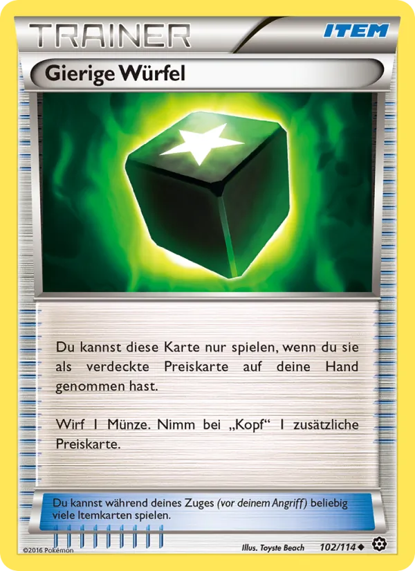 Gierige Würfel (Dampfkessel #102/114)