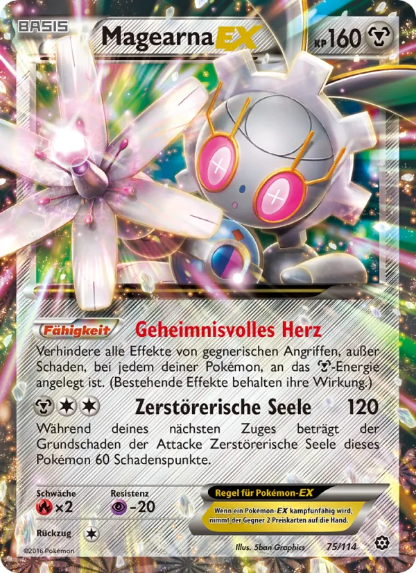 Magearna EX (Steam Siege #75/114)