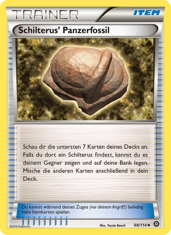 Schilterus' Panzerfossil (Steam Siege #98/114)