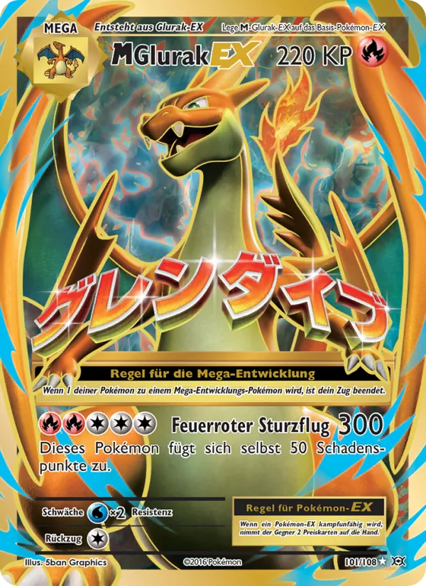 M-Glurak EX (Evolutions #101/108)