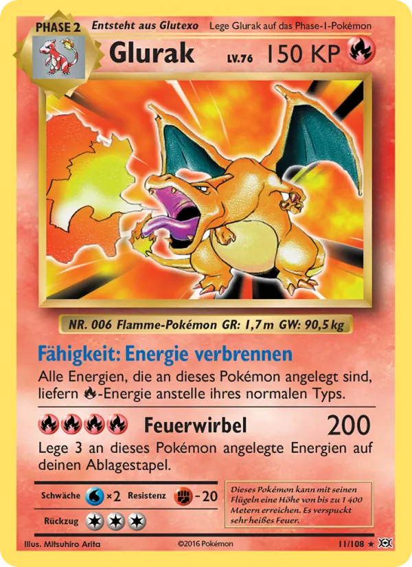 Glurak (Evolution #11/108)