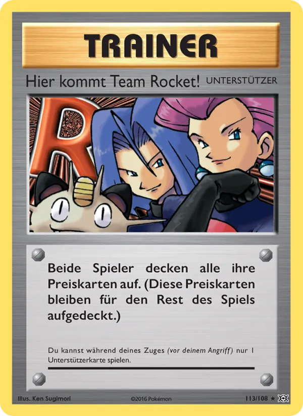 Hier kommt Team Rocket! (Evolution #113/108)