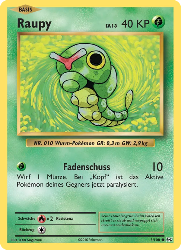 Raupy (Evolution #3/108)