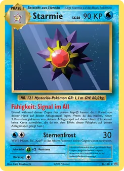 Starmie (Evolution #31/108)