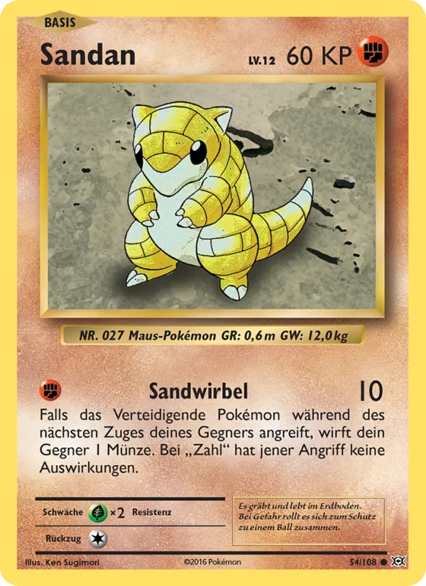 Sandan (Evolutions #54/108)