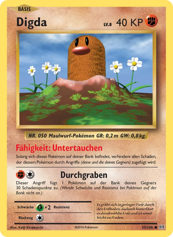 Digda (Evolutions #55/108)