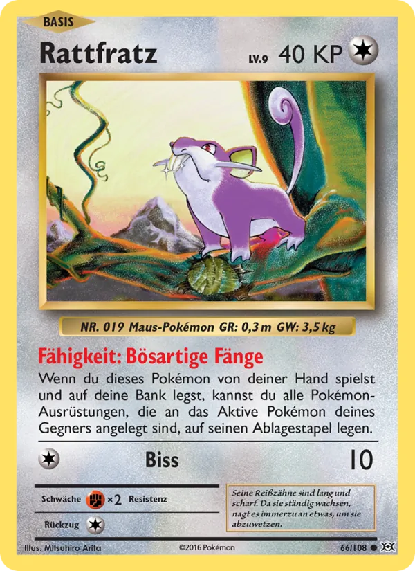 Rattfratz (Evolutions #66/108)