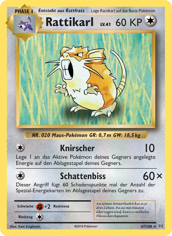 Rattikarl (Evolutions #67/108)