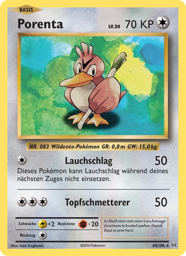Porenta (Evolutions #68/108)