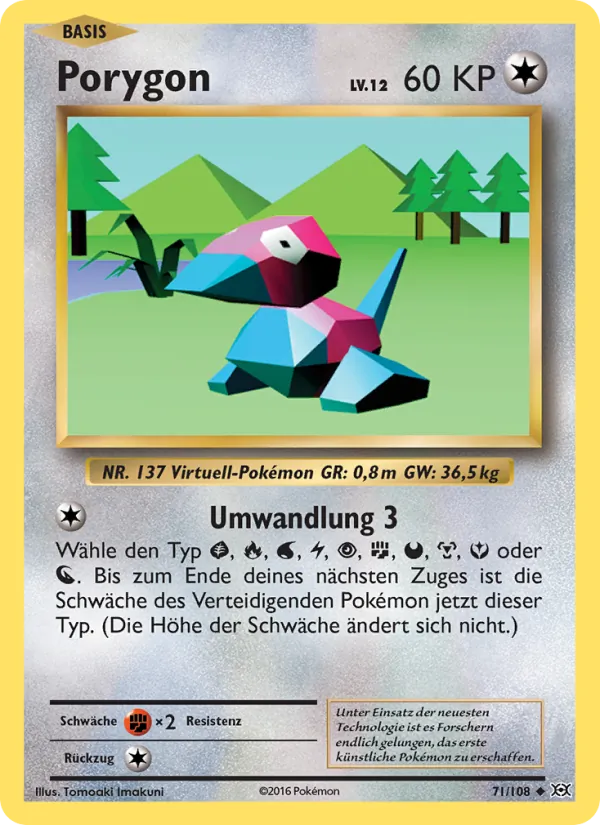 Porygon (Evolution #71/108)