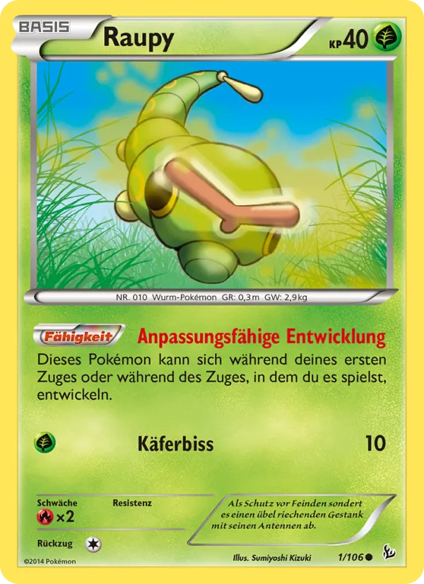 Raupy (Flammenmeer #1/106)