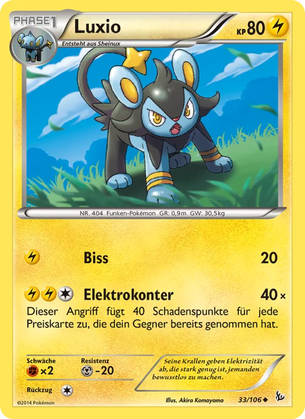 Luxio (Flammenmeer #33/106)