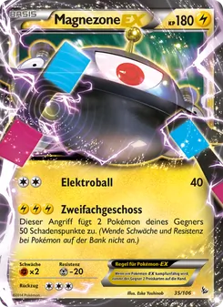 Magnezone EX (Flammenmeer #35/106)