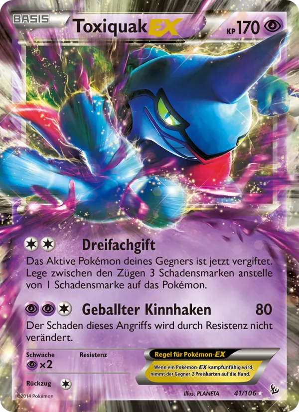 Toxiquak EX (Flashfire #41/106)