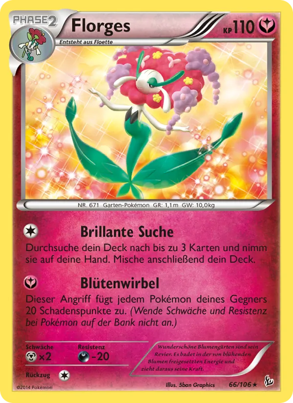 Florges (Flashfire #66/106)