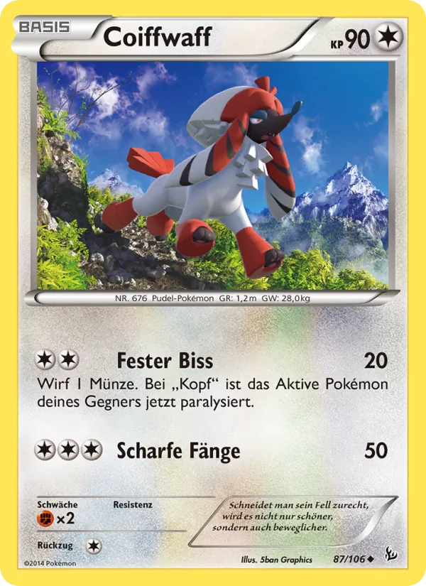 Coiffwaff (Flashfire #87/106)