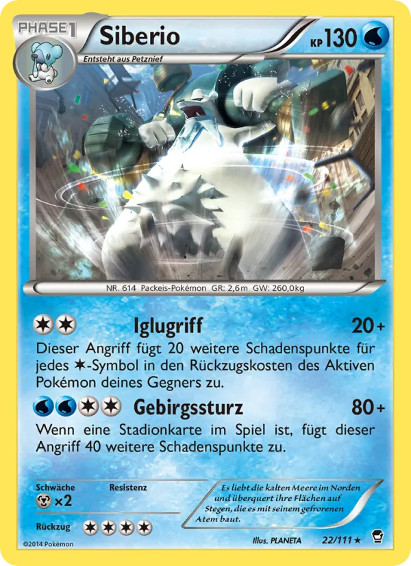 Siberio (Furious Fists #22/111)