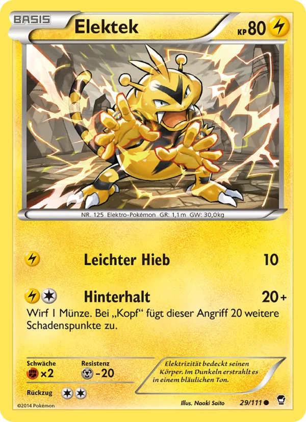 Elektek (Fliegende Fäuste #29/111)