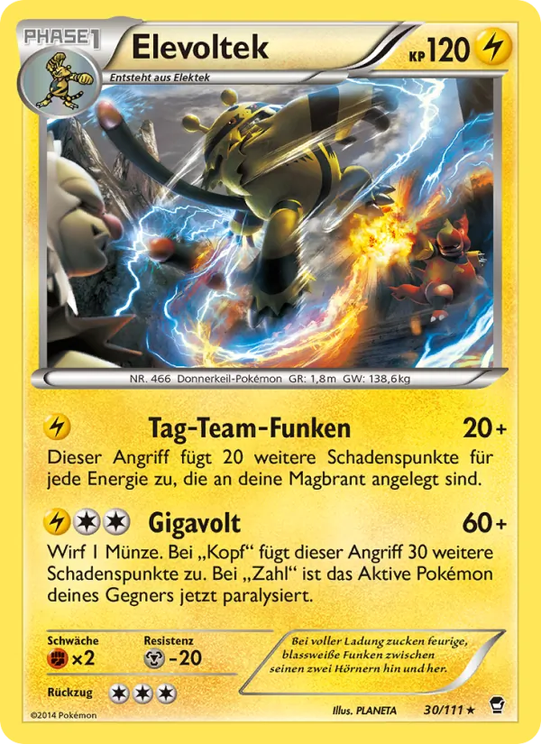 Elevoltek (Fliegende Fäuste #30/111)