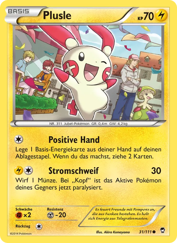 Plusle (Fliegende Fäuste #31/111)