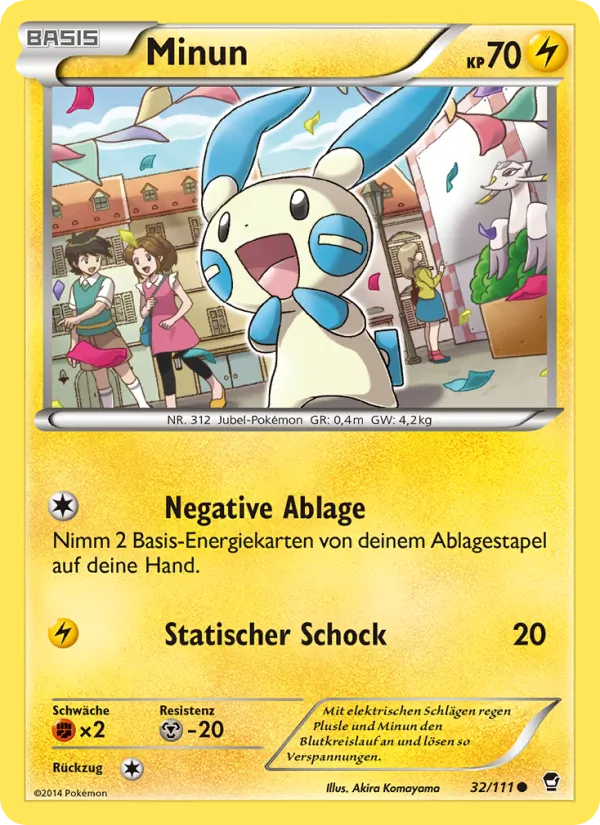 Minun (Fliegende Fäuste #32/111)
