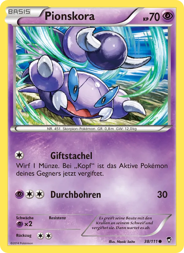 Pionskora (Fliegende Fäuste #38/111)
