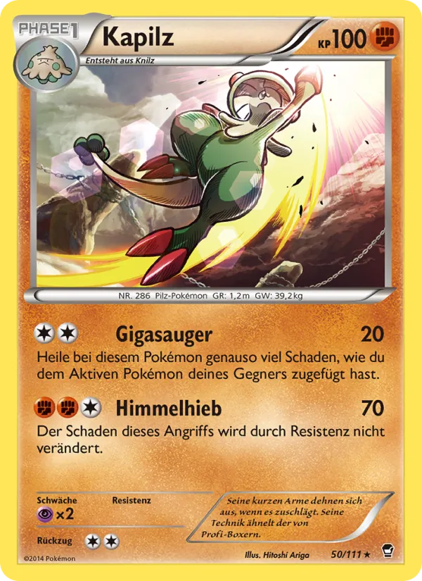 Kapilz (Fliegende Fäuste #50/111)