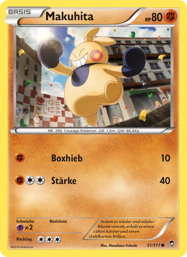 Makuhita (Furious Fists #51/111)