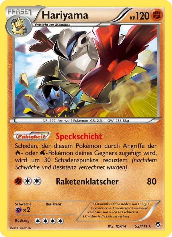 Hariyama (Furious Fists #52/111)