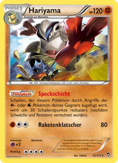 Hariyama (Fliegende Fäuste #52/111)