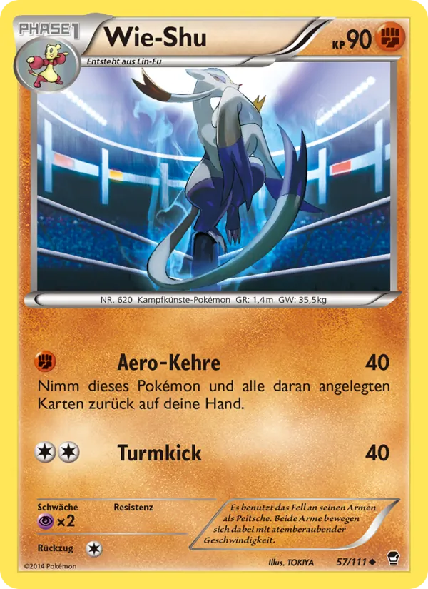 Wie-Shu (Furious Fists #57/111)