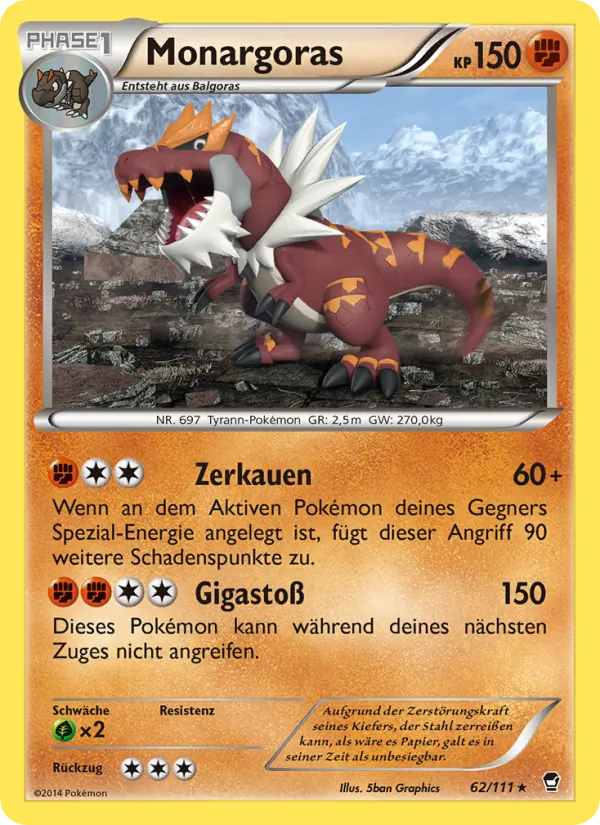 Monargoras (Furious Fists #62/111)