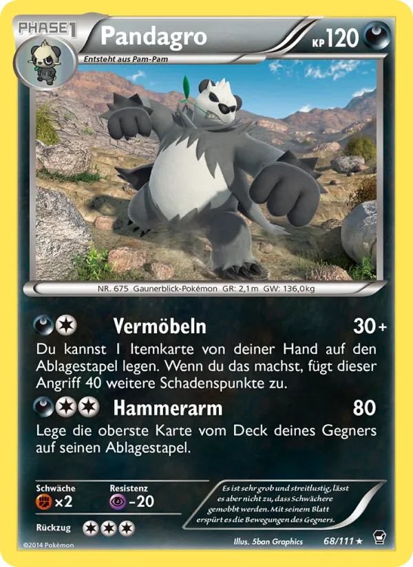 Pandagro (Furious Fists #68/111)