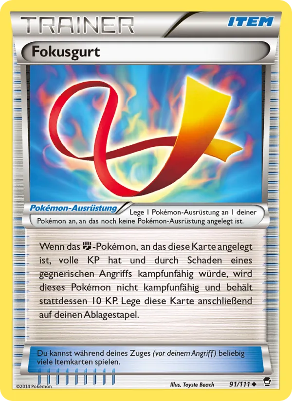 Fokusgurt (Fliegende Fäuste #91/111)