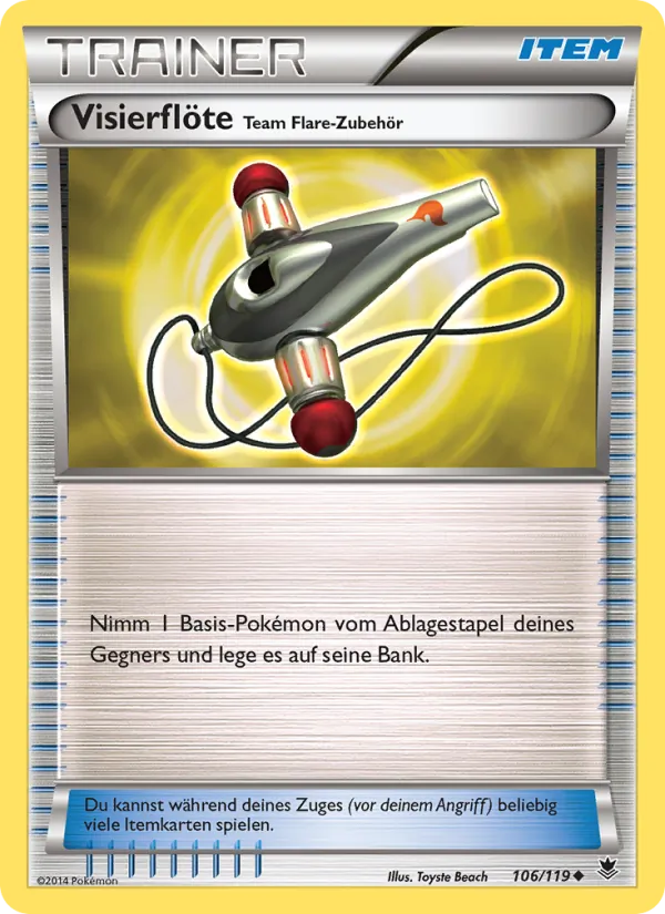 Visierflöte Team Flare-Zubehör (Phantomkräfte #106/119)