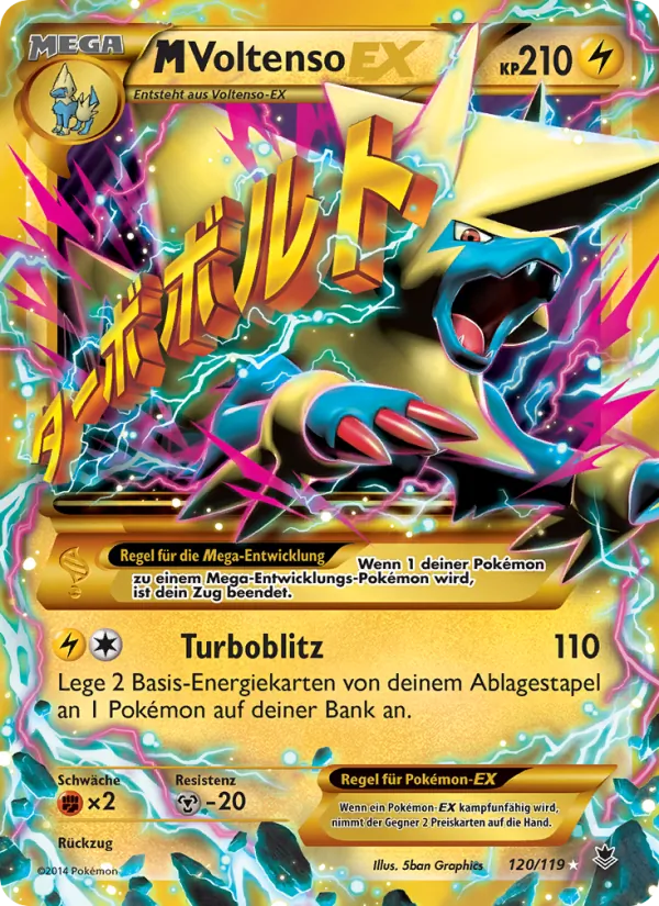 M Voltenso EX (Phantom Forces #120/119)