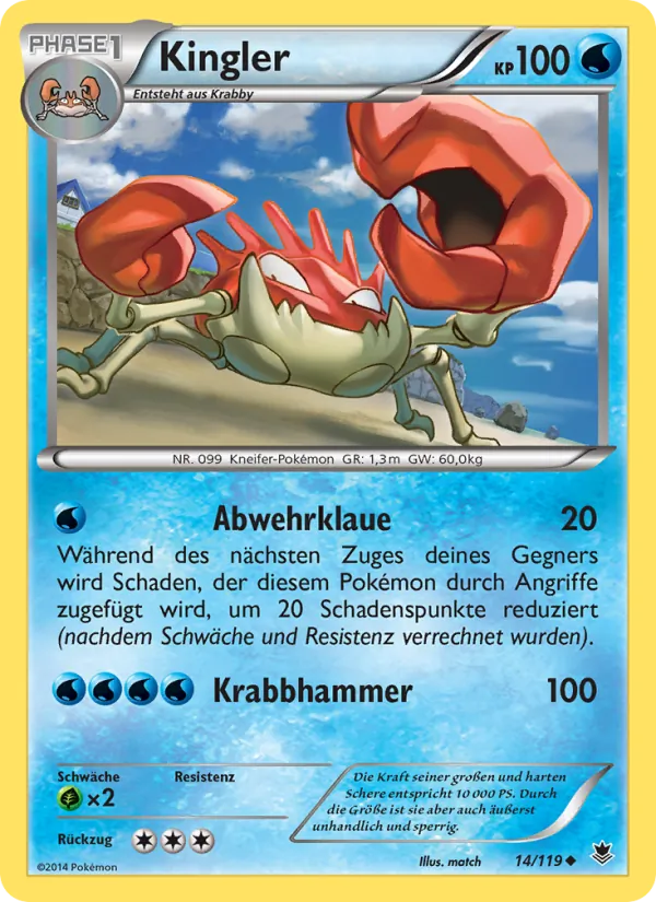 Kingler (Phantomkräfte #14/119)