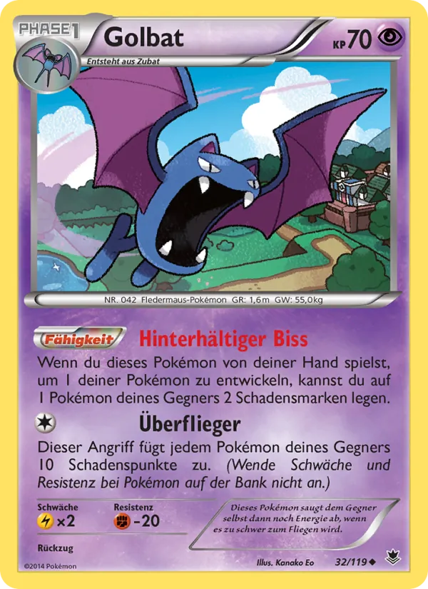 Golbat (Phantom Forces #32/119)