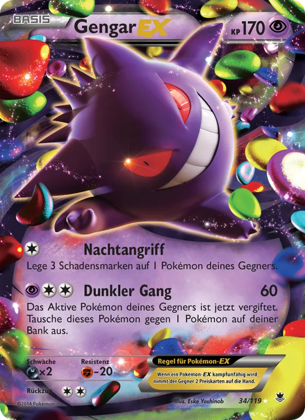 Gengar EX (Phantomkräfte #34/119)
