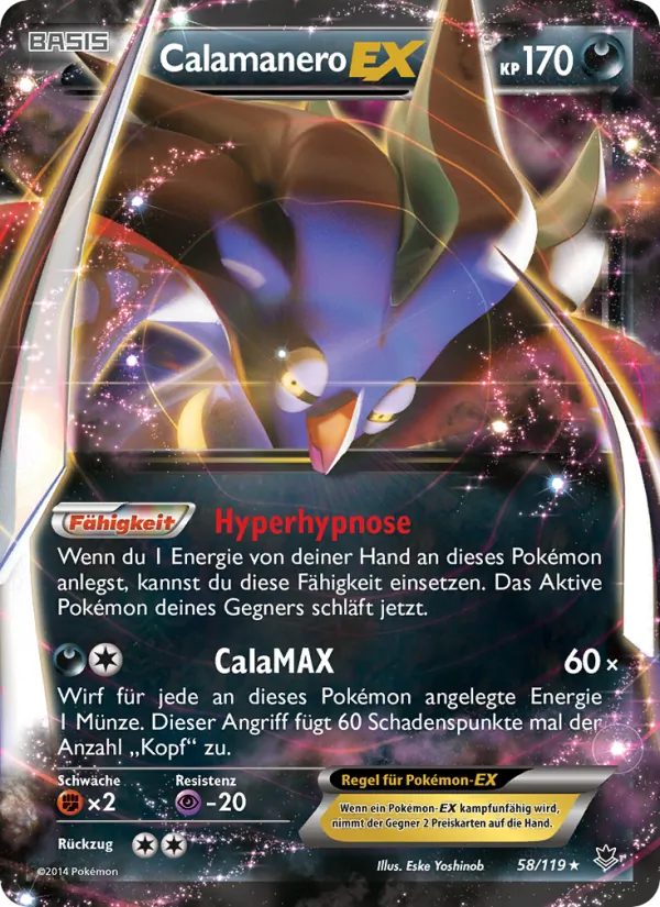 Calamanero EX (Phantom Forces #58/119)