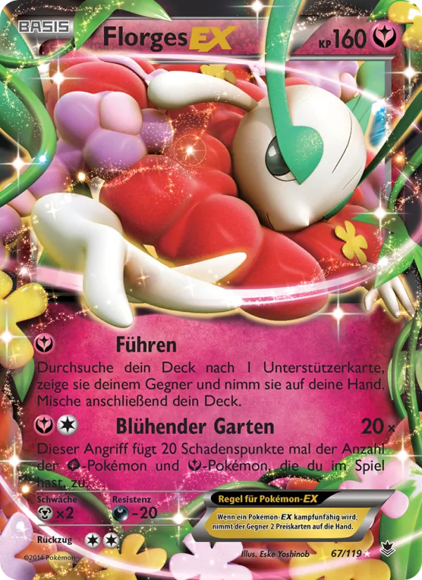 Florges EX (Phantom Forces #67/119)