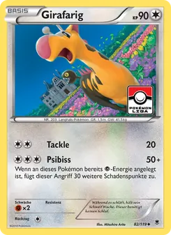 Girafarig (Phantomkräfte #82/119)