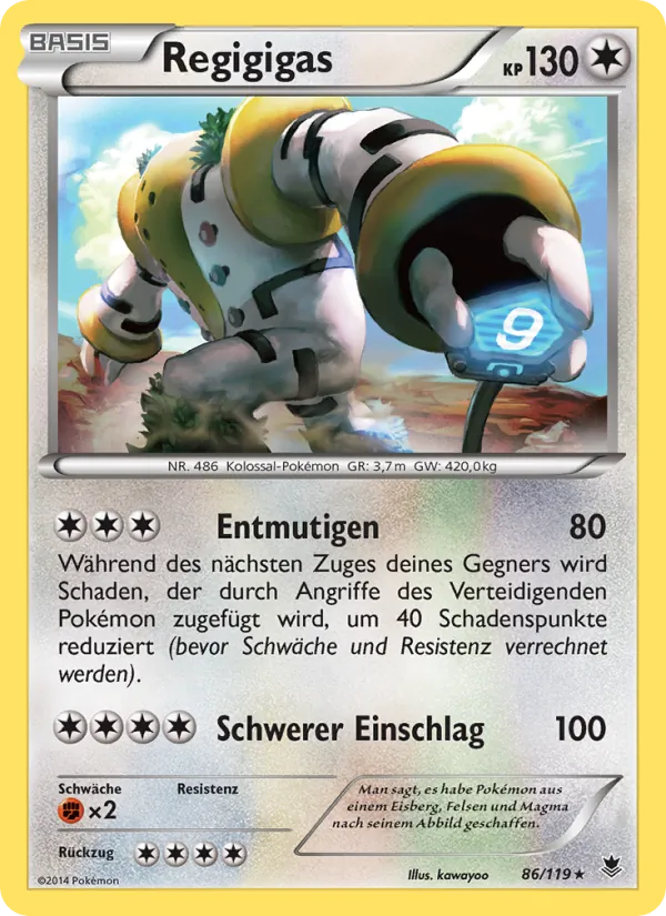 Regigigas (Phantomkräfte #86/119)