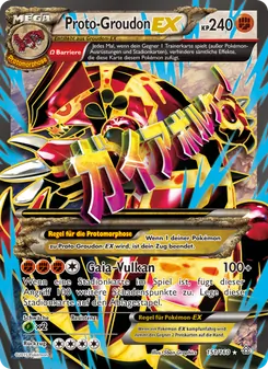 Proto-Groudon EX (Protoshock #151/160)