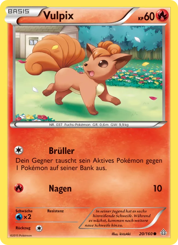 Vulpix (Protoshock #20/160)