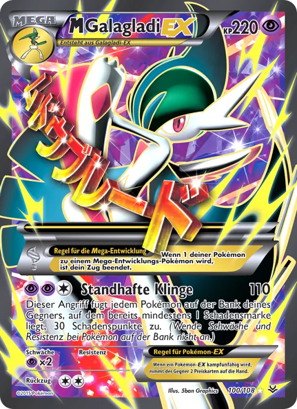 M-Galagladi EX (Drachenleuchten #100/108)