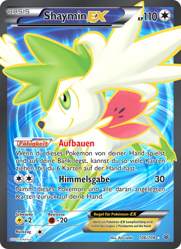 Shaymin EX (Roaring Skies #106/108)