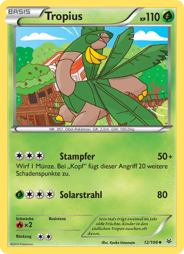 Tropius (Roaring Skies #12/108)